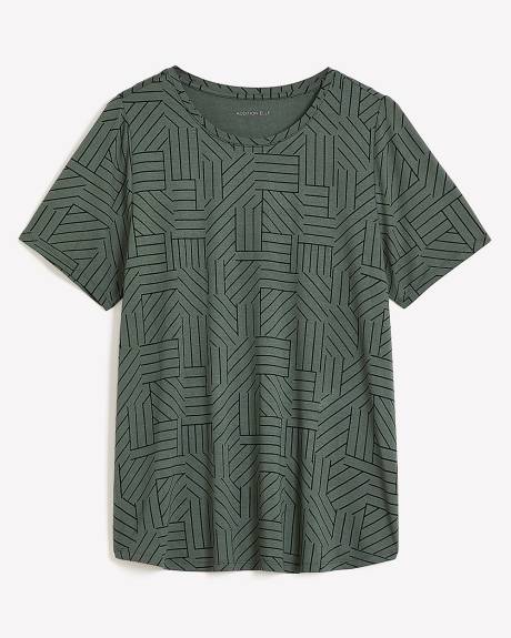 Responsible, Printed Modern-Fit Tee - Addition Elle - PENN. Essentials