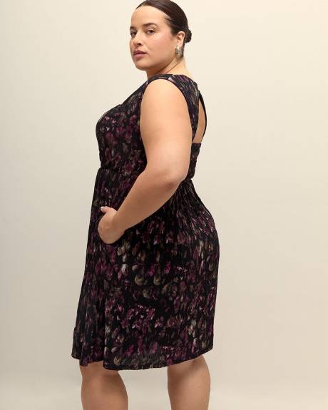 Knit Dress with Open Back Detail - Addition Elle