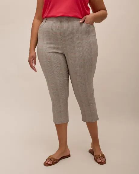 Pantalon cheville carreauté avec poches, coupe ingénieuse - Essentiels PENN.