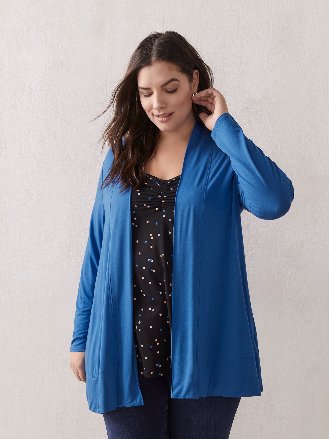 long sleeve open cardigan