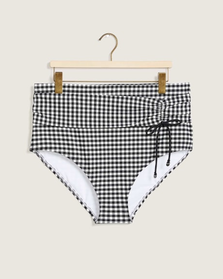 High-Waist Swim Brief With Buckle - In Every Story