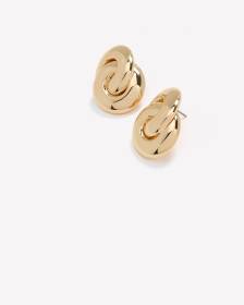 Twisted Puffy Knot Earrings