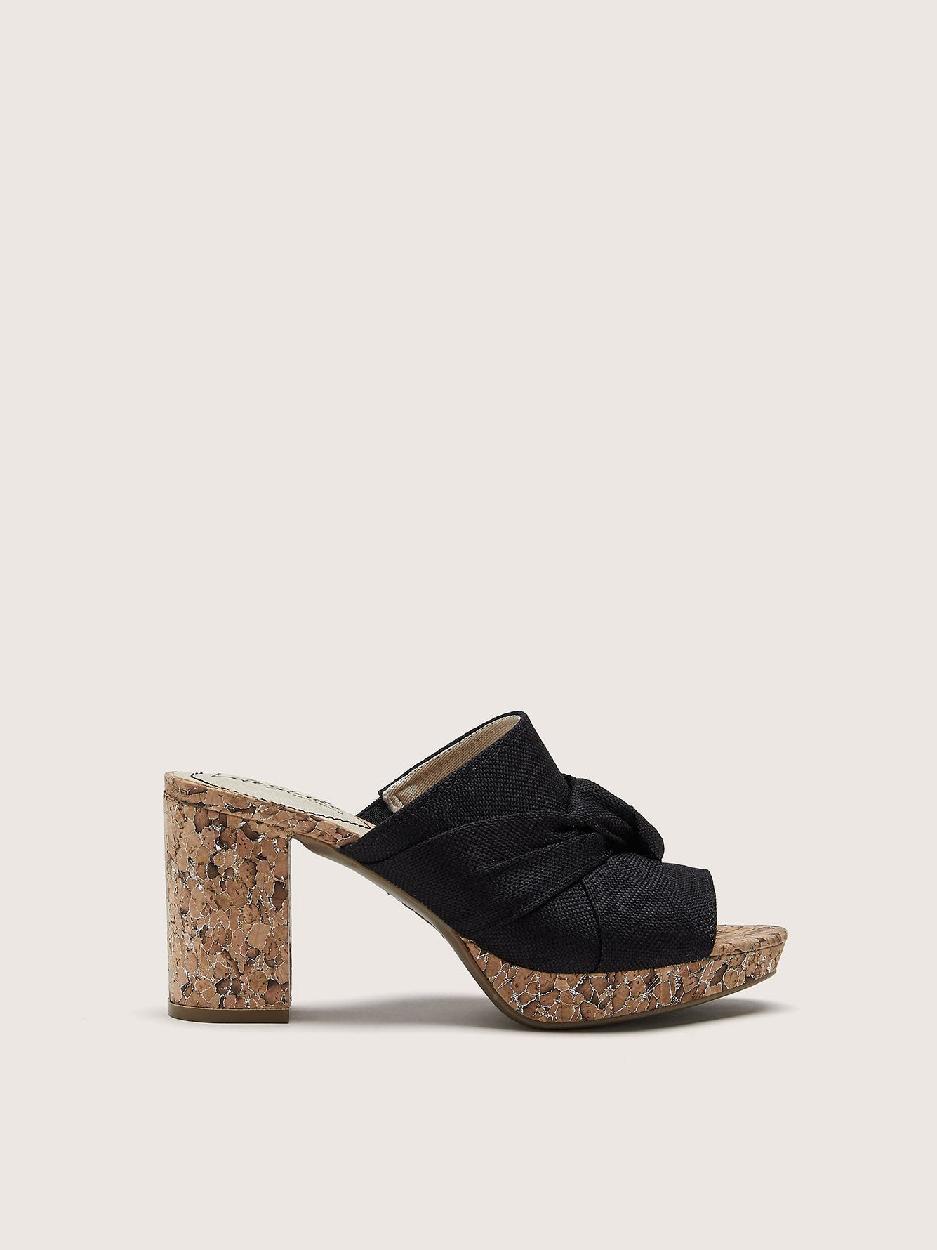 chunky heel sandals wide width