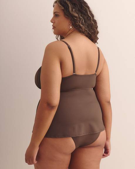 Satin Babydoll Tankini