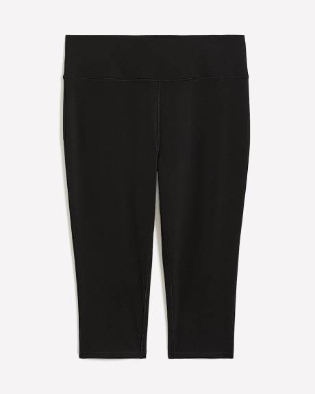 Legging capri noir Pulse, tissu responsable - Active Zone