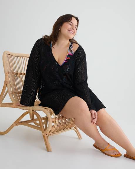 Ruffled Tankini Top
