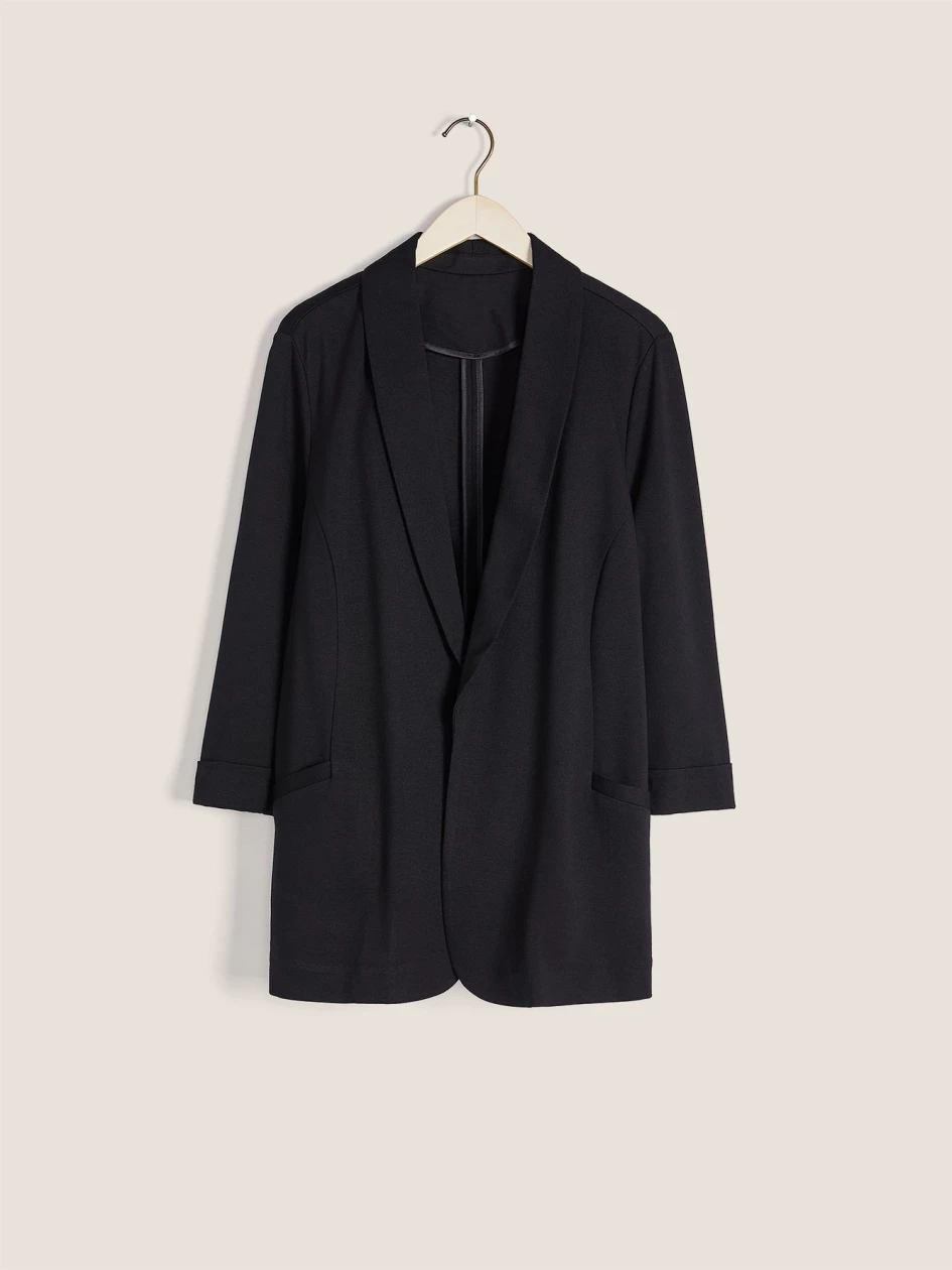 Semi-Fitted Ponte de Roma Blazer - In Every Story