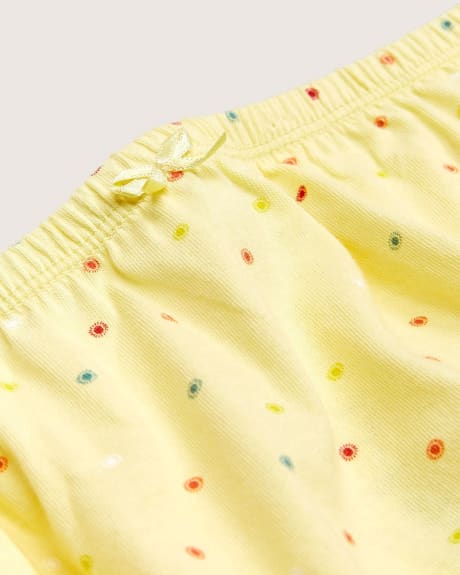 Cotton Jersey Hipster, Mini Sun Print - ti VOGLIO