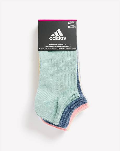 Soquettes invisibles, ens. de 6 - adidas