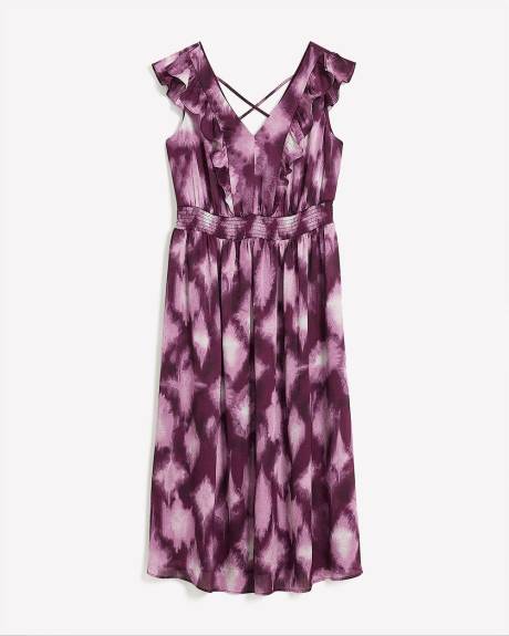 Fit and Flare Maxi Dress - Addition Elle
