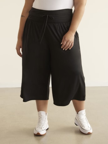Responsible, Wide Leg High-Rise Crop Pant - Active Zone