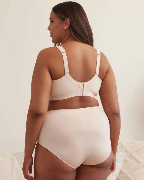 Soutien-gorge en coton chiné avec dentelle, avec armatures - ti Voglio