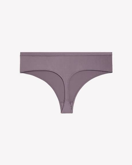 Culotte tanga en microfibre violet - ti Voglio