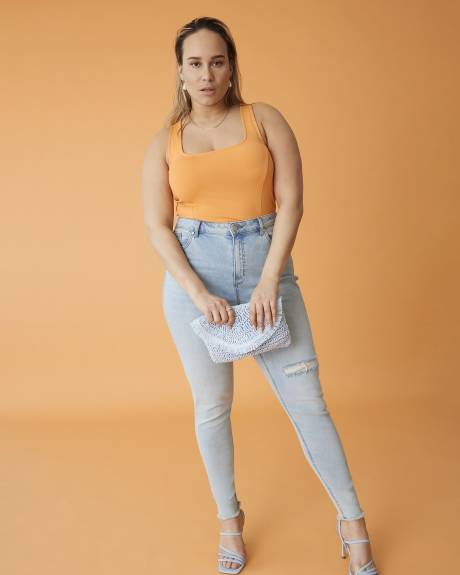 Haut sans manches, tissu responsable - Addition Elle