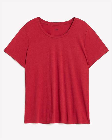 Boyfriend-Fit Short-Sleeve T-Shirt - PENN. Essentials