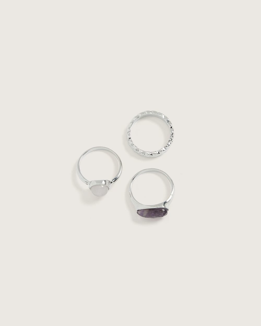 Assorted Rings, Set of 3