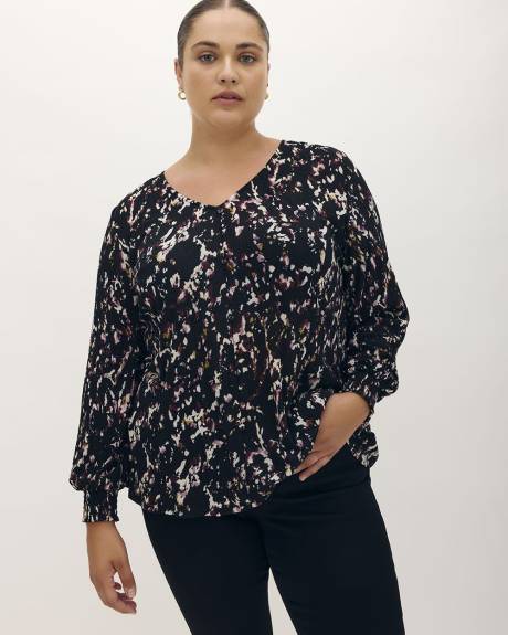 Haut avec manches longues bouffantes - Addition Elle