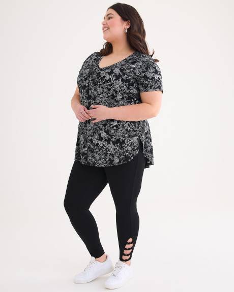 All-Over Print Plus Size Leggings