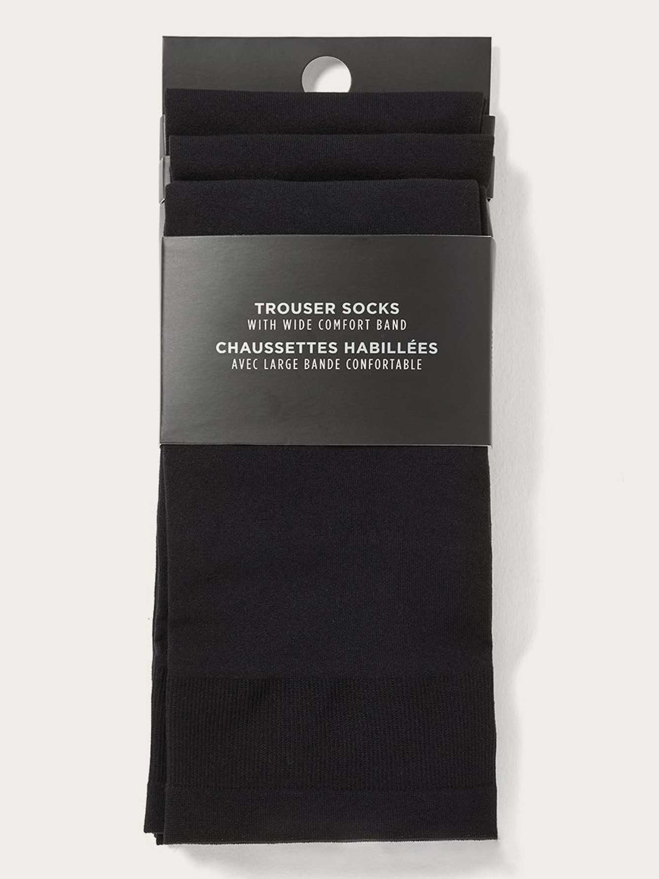 3 Pairs of Black Trouser Socks Penningtons