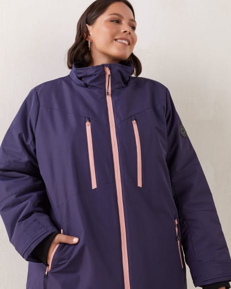 Manteau d'hiver avec poches, tissu responsable - ActiveZone