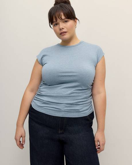 Haut en tricot froncé - Addition Elle - Essentiels PENN.
