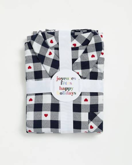 Plaid Flannel Pyjama Set - ti Voglio