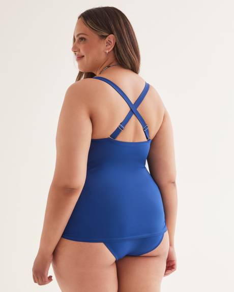 Short Rushing Tube Tankini Top