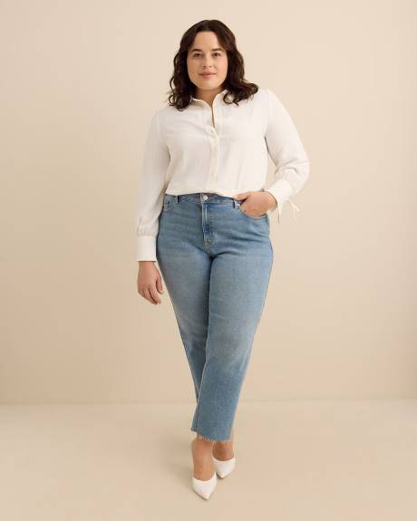 Blouse boutonn&eacute;e l&eacute;g&egrave;re - Addition Elle