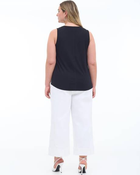 Responsible, Sleeveless Modern-Fit Tee - Addition Elle - PENN. Essentials