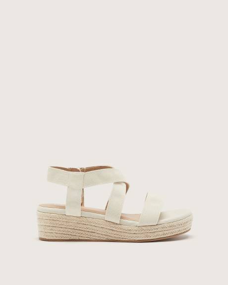 Extra Wide Width, Jute Espadrille Wedge Sandal
