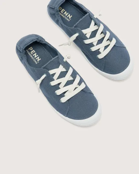 Wide Width, Sneakers with Flexible Back