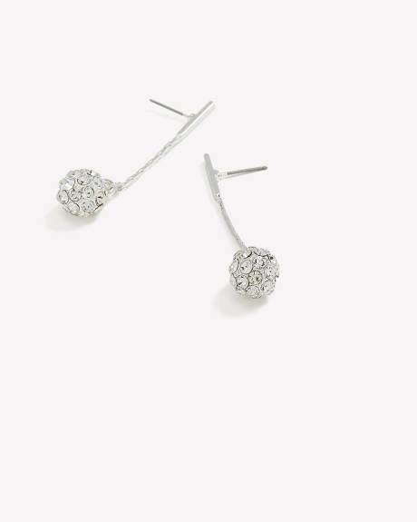 Fancy Pendant Ball Earring