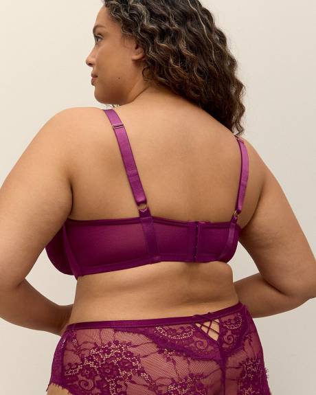 Sexy Lace Underwire Balconette Bra - Déesse Collection
