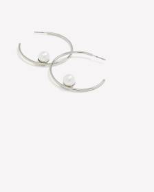 Anneaux d'oreilles ouverts avec perle