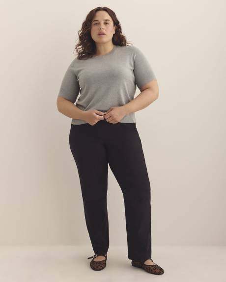 Responsible, Elbow-Sleeve Crewneck Sweater