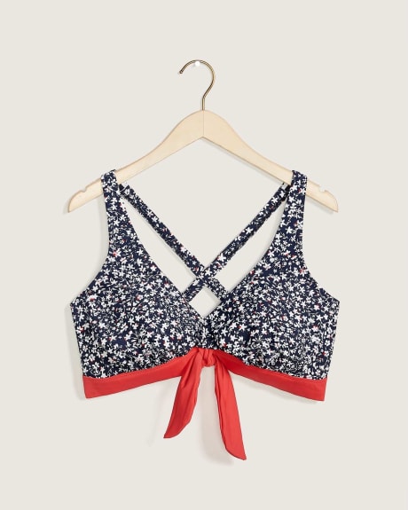 Responsible Bikini Top With Knot - In Every Story