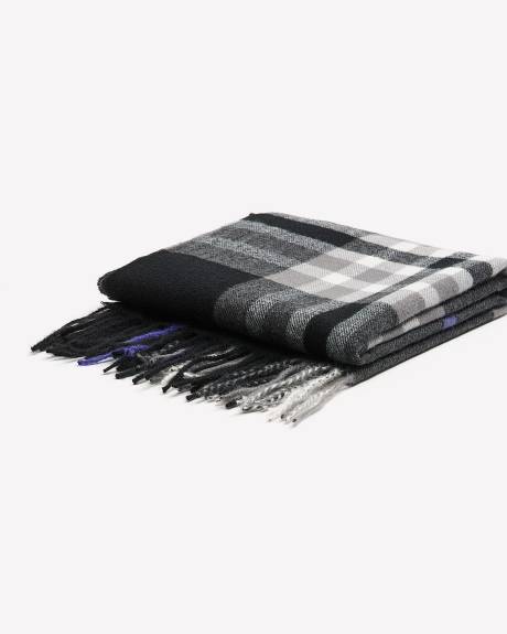Transitional Plaid Scarf
