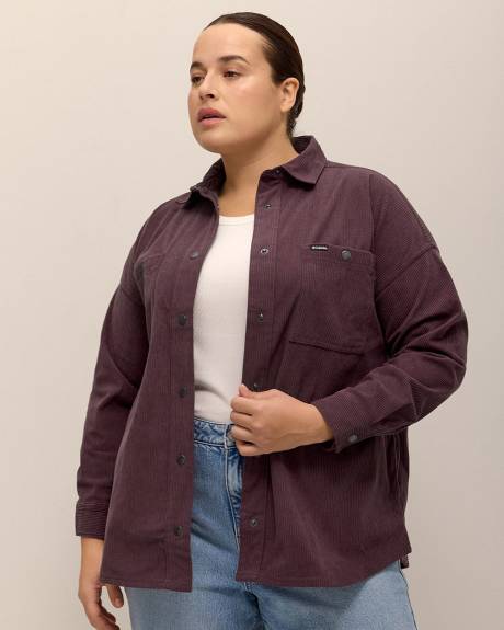Manteau-chemise en velours côtelé Blue Point Creek - Columbia