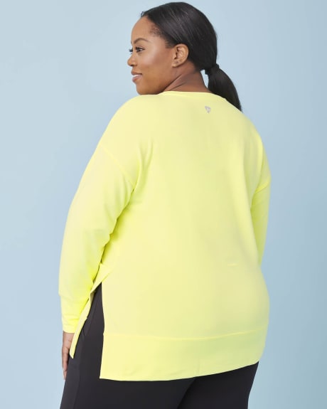 French Terry Crewneck Tunic - Active Zone
