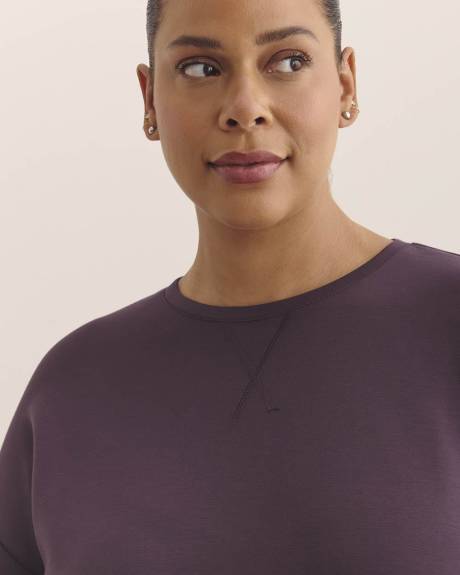 Light Knit Crewneck Sweatshirt - Active Zone