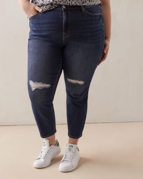 Responsible Repreve Skinny-Leg Cropped Jeans, Medium Wash - d/C Jeans