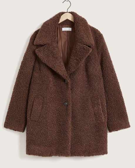 Bouclé Duffle Coat - Addition Elle