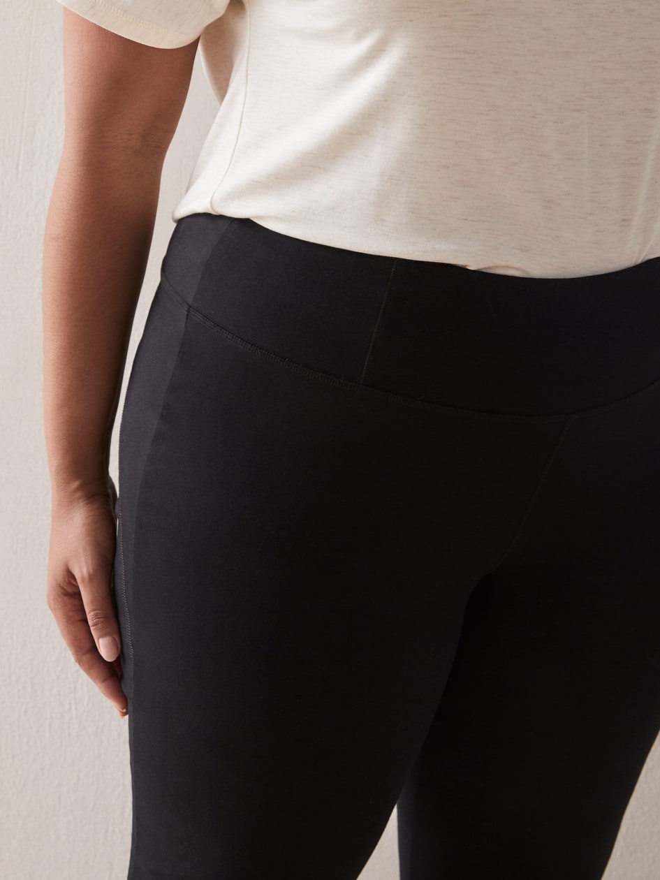 Pantalon yoga basique noir - ActiveZone