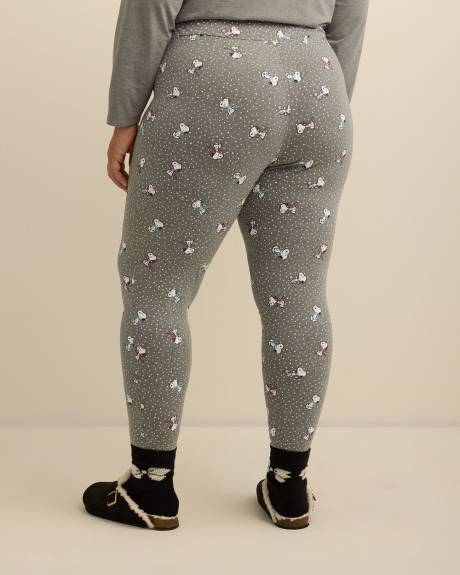 Grey Snoopy Pyjama Legging - ti Voglio