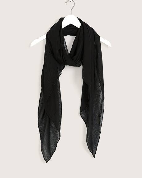 Lightweight Chevron Weave Scarf - Addition Elle