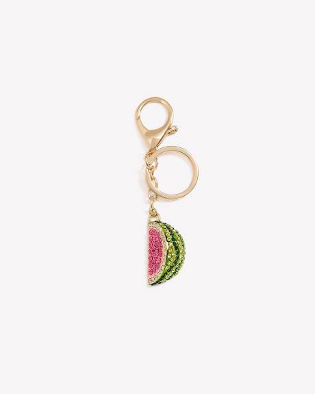Golden Watermelon Keychain