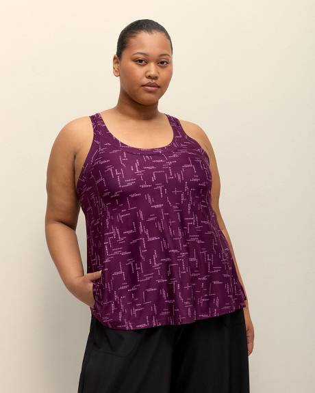 Camisole évasée avec soutien-gorge intégré - Active Zone