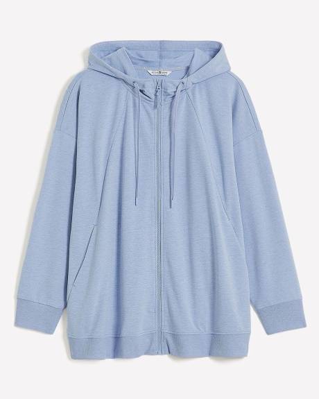 French Terry Hooded Jacket - Active Zone