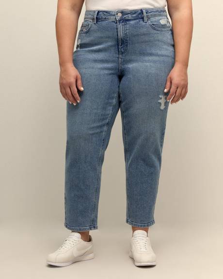 Responsible, High-Rise Mom Jeans - Addition Elle