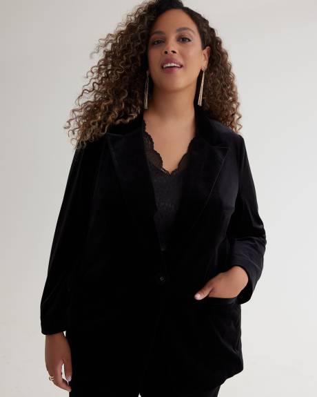 Velvet Blazer